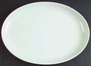 Arzberg Arzberg White (Shape 1382) 15 Oval Serving Platter, Fine China Dinnerwa