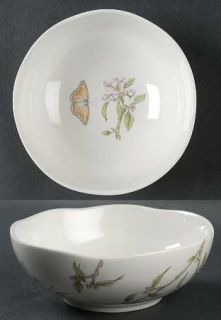 222 Fifth (PTS) Fanciful Flight Soup/Cereal Bowl, Fine China Dinnerware   Pink F