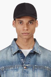 A.p.c. Black Suede Baseball Cap