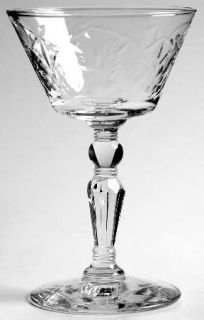 Rock Sharpe Luxury Champagne/Tall Sherbet   Stem #3006,Jefferson Stem