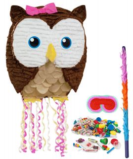 Owl Pink Pinata Kit