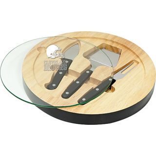 Cleveland Brown Ventana Cheese Board Cleveland Browns   Picnic Time