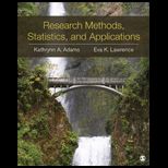 Research Methods, Statistics, and Application