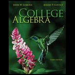 College Algebra   Student Solutions Manual for
