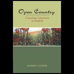 Open Country  Canadian Literature in English