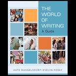 World of Writing A Guide (Looseleaf)  With Access