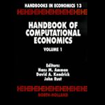 Handbook of Computational Economics, Volume 1