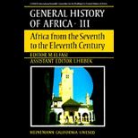 Unesco Gen. History of Africa, Volume 3