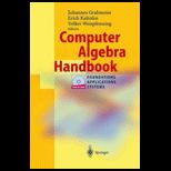 Computer Algebra Handbook Foundations