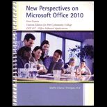 New Perspectives Microsoft Office 2010 (Custom)