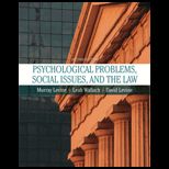 Psychological Problems, Social Issues and the Law