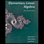 Elementary Linear Algebra (Canadian)