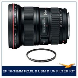 Canon EF 16 35mm f/2.8L II USM,CANON AUTHORIZED USA DEALER WARRANTY INCLUDED