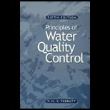 Principles of Water Quality Control