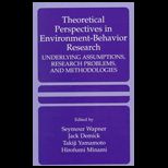 Theoret. Perspectives in Enviroment Behavioral 