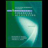 Advanced Financial Accounting (Accounting Worksheets)