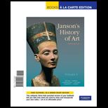 Jansons History of Art: The Western Tradition, Volume I, Books a la Carte Edition