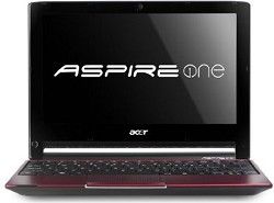Acer Aspire AO533 23096 10.1 Inch Netbook (Glossy Red)   OPEN BOX