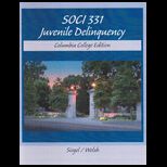 SOCI 331: Juvenile Delinquency (Custom)