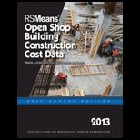 Open Shop Building Construction Cost Data
