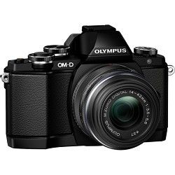 Olympus OM D E M10 Mirrorless Micro Four Thirds Digital Camera w/ 14 42mm 2RK Le