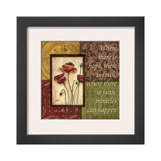 ART Spice 4 Patch Where There is Hope Framed Print Wall Art