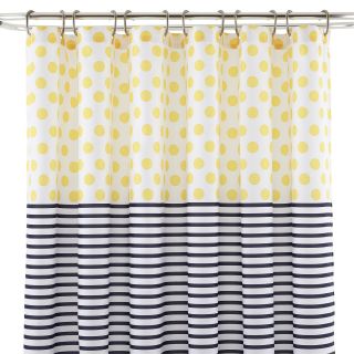 JCP Home Collection JCPenney Home Dots & Stripes Shower Curtain
