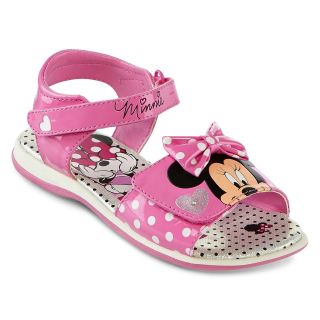 Disney Minnie Mouse Toddler Girls Sandals, Pink, Pink, Girls