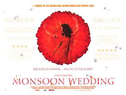MONSOON WEDDING (STYLE B  BRITISH QUAD) Movie Poster