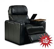 Lane Home Theater Seating   Matinee Model 103 in Black Bonded