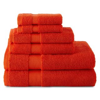JCP Home Collection  Home 6 pc. Bath Towel Set, Tan