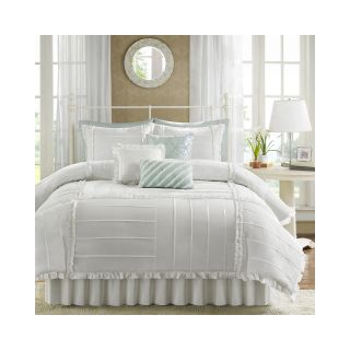 Madison Park Holly 7 pc. Comforter Set, White
