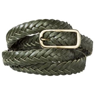 Mossimo Supply Co. Olive Braid Belt   Green S