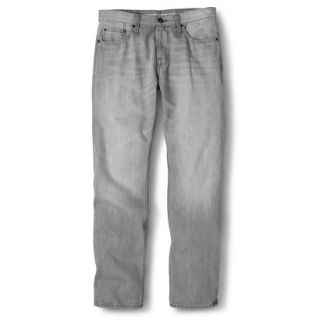 Mossimo Supply Co. Mens Slim Straight Fit Jeans   Gray 36X30