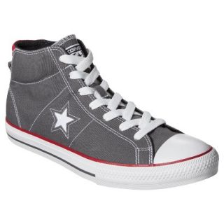 Mens Converse One Star Midtop Sneaker   Gray 12