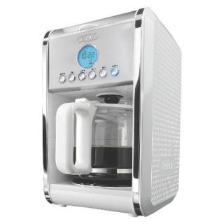 Bella White Programmable Coffee Maker   12 cup