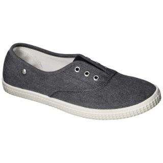 Womens Mad Love Leah Canvas Loafer   Grey 11