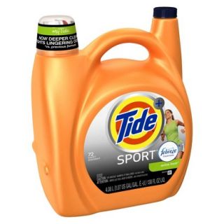 Tide with Febreze Sport Liquid Laundry Detergent 138oz