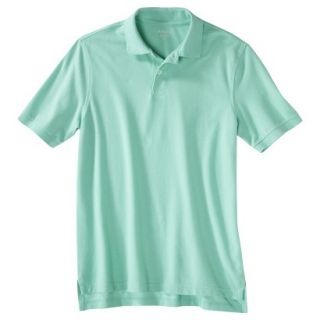 Mens Classic Fit Polo Shirt Light Blue Water Slide S