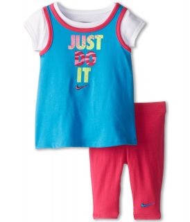 Nike Kids Just Do It Legging Set Girls Sets (Pink)