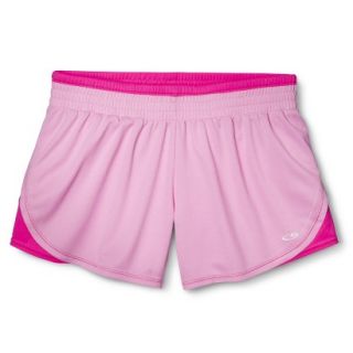 C9 by Champion Womens Mesh Knit Run Short   Day Glow Pink S