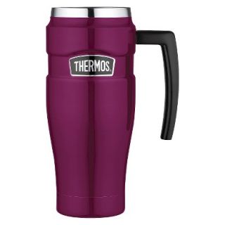 Thermos King Vacuum Insulated Mug with Handle   Raspberry (16 oz)