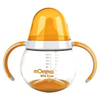 mOmma Spill Proof Sippy Cup with Dual Handles   Orange