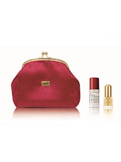 Cellcosmet Switzerland Red Satin Clutch   No Color