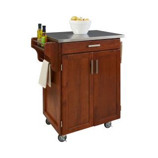 Create Your Own Small Kitchen Cart, Cottage Oak