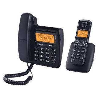 Motorola DECT 6.0 Corded/Cordless Phone System (MOTO L702C) with Answering