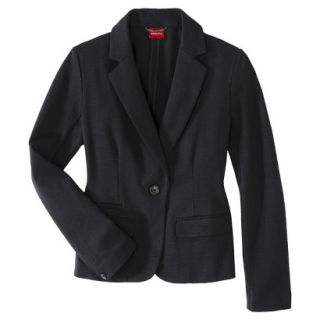 Merona Petites Long Sleeve Tailored Blazer   Black XSP