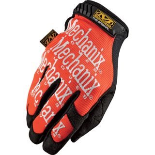 Mechanix Wear Original Gloves   Orange, Medium, Model MG 09 009