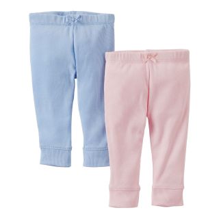 Carters 2 pk. Pants   Girls newborn 24m, Pink, Pink, Girls