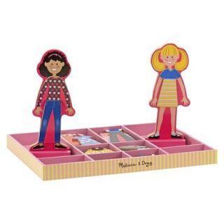 Melissa & Doug Abby and Emma Deluxe Magnetic Dress Up Set
